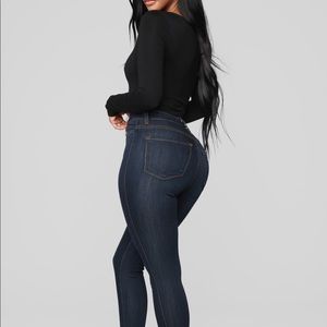 FASHION NOVA classic high waist skinny jeans